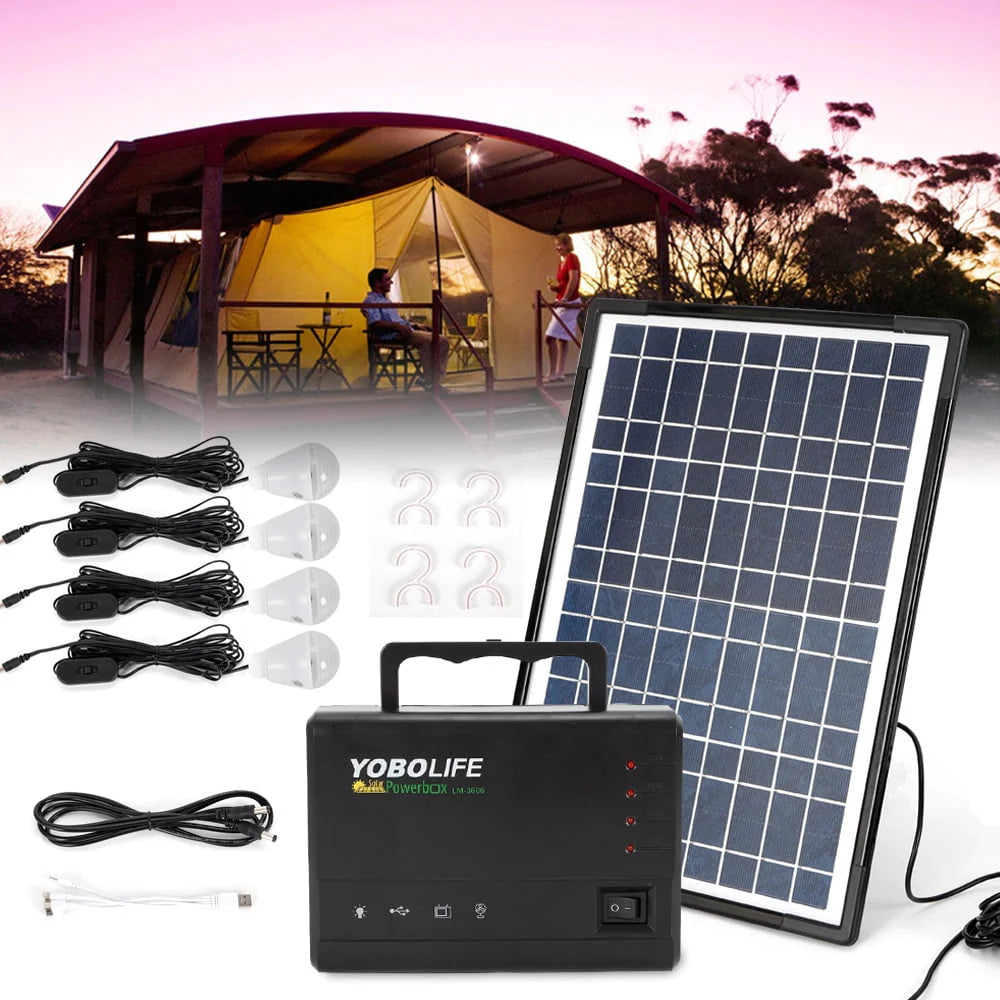 Portable Solar Generator with Solar Panel G47996