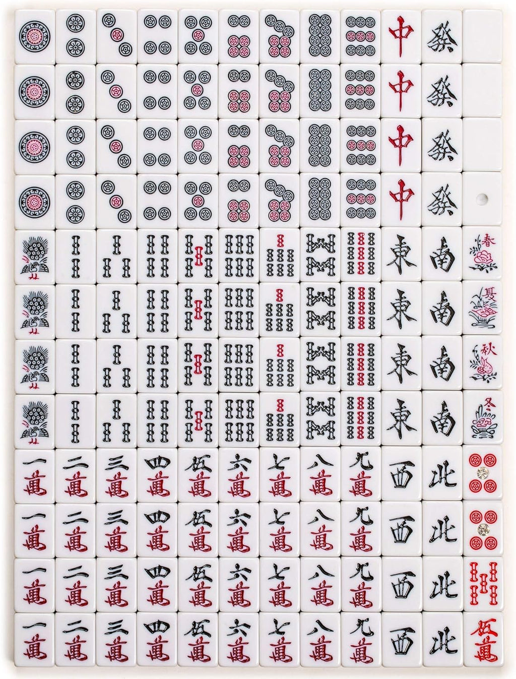 Japanese Riichi Mahjong Set with Vinyl Case S102783