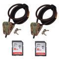 6-ft Cable Lock and 16GB SD Card Y43571