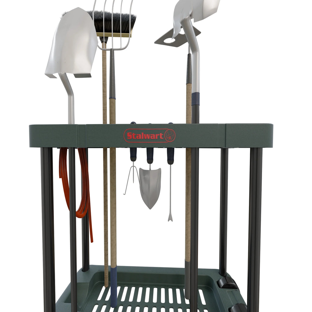 Portable Rolling Garden Tool Organizer with Wheels U341