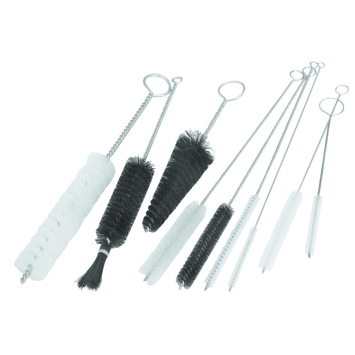 Nylon Tube/Pipe Brush Set, 9 Piece Y94311