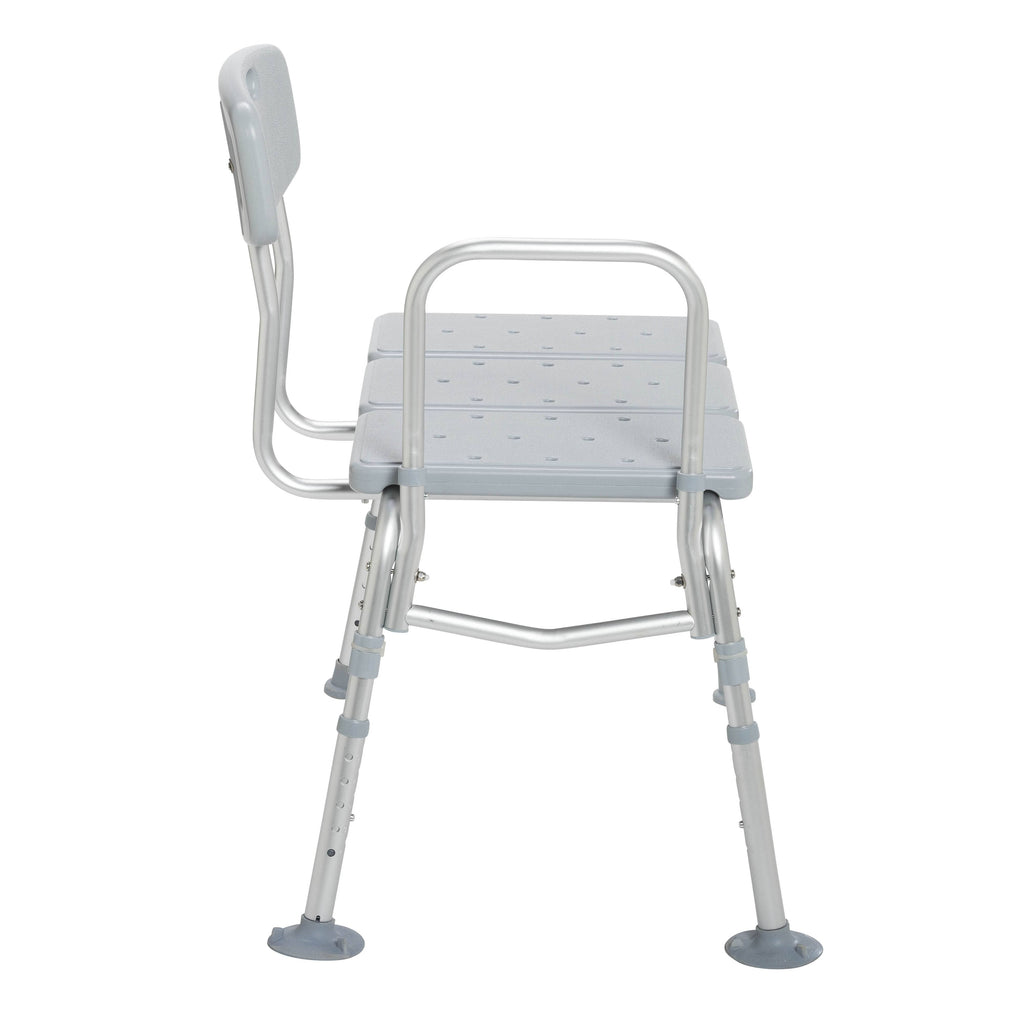 Plastic Transfer Bench with Adjustable Backrest C28735