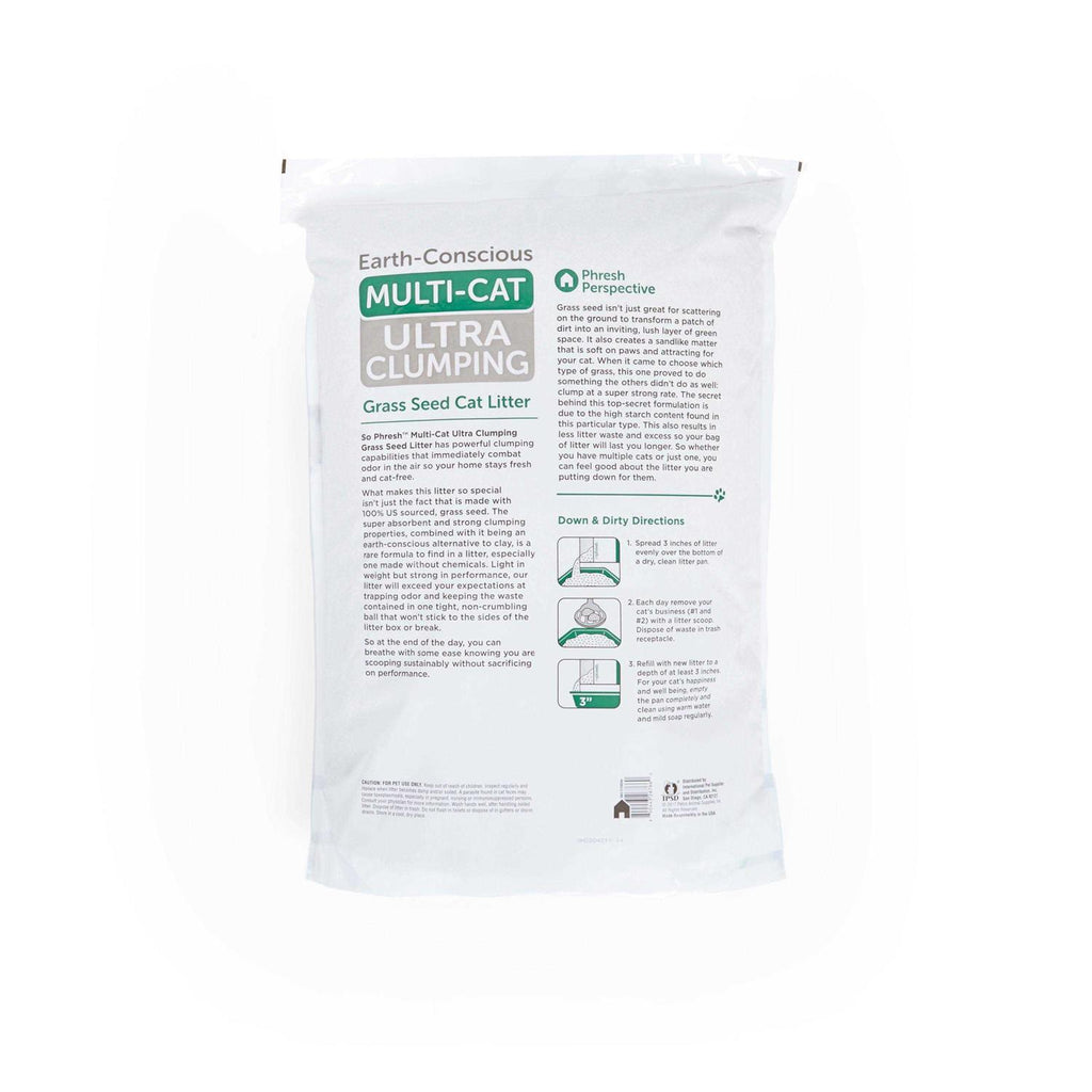 Scented Clumping Grass Seed Cat Litter A9072