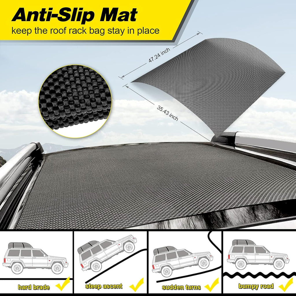 19 Cubic Feet Waterproof Rooftop Cargo Carrier C572012