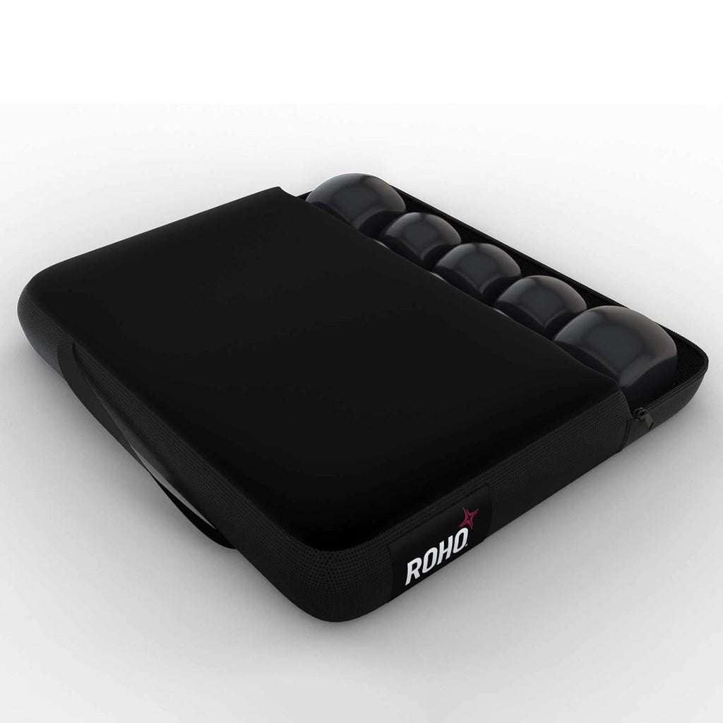 Inflatable Seat Cushion with Stretchable Cover & Non-Skid Bottom A262