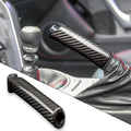 Black Carbon Fiber Car Handbrake Cover W4860