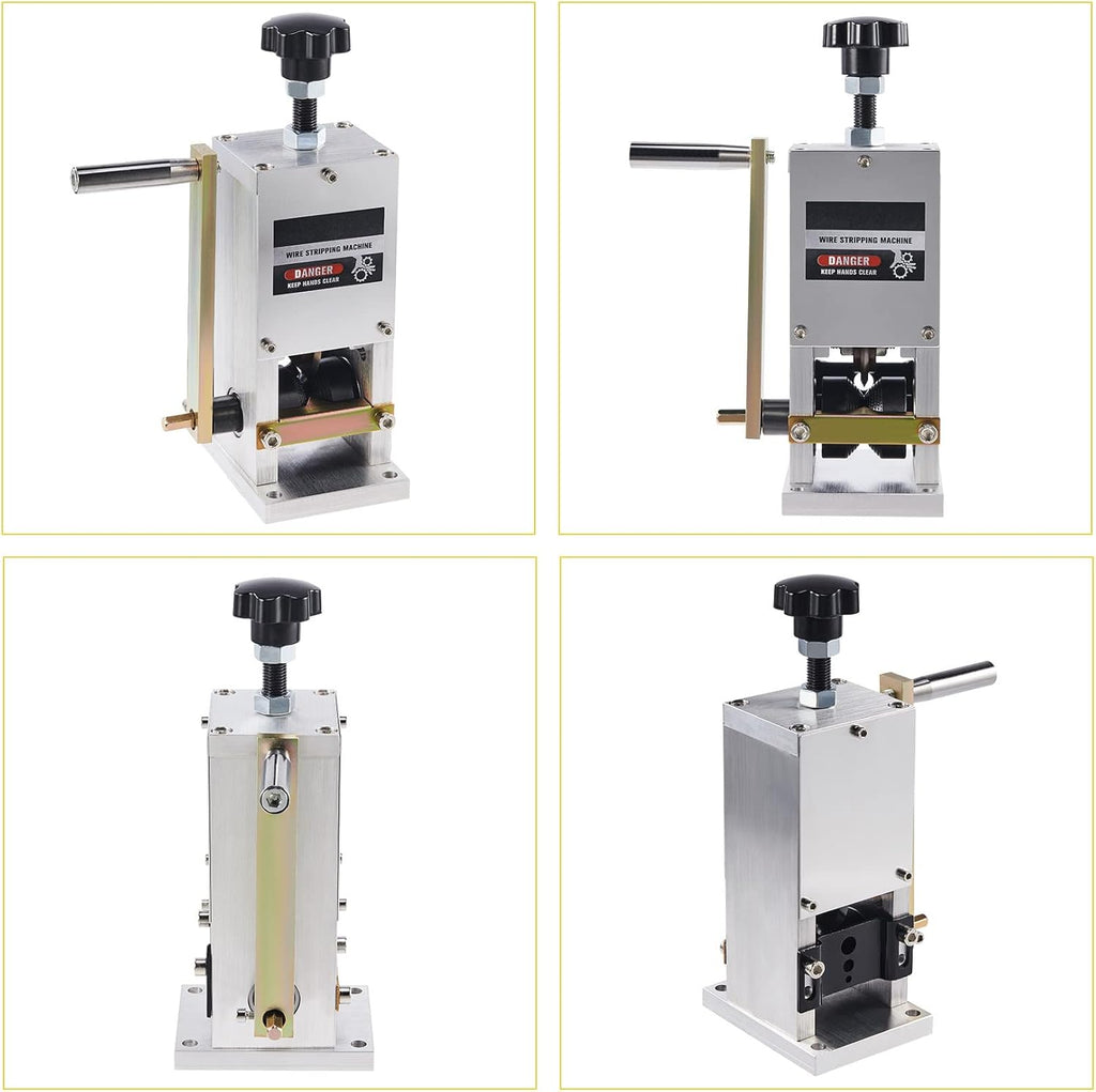 Manual Scrap Wire Stripping Machine, Copper Wire Peeler, Compact Portable Aluminum Alloy Q16379