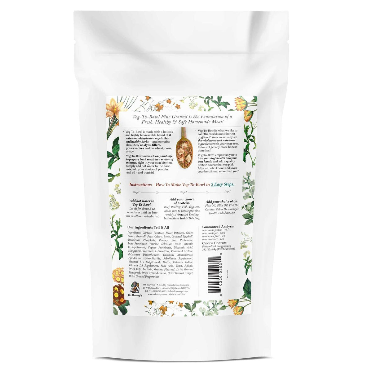 Fine Ground Dog Food E267
