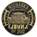 Vintage Car Garage Plaque Z8535