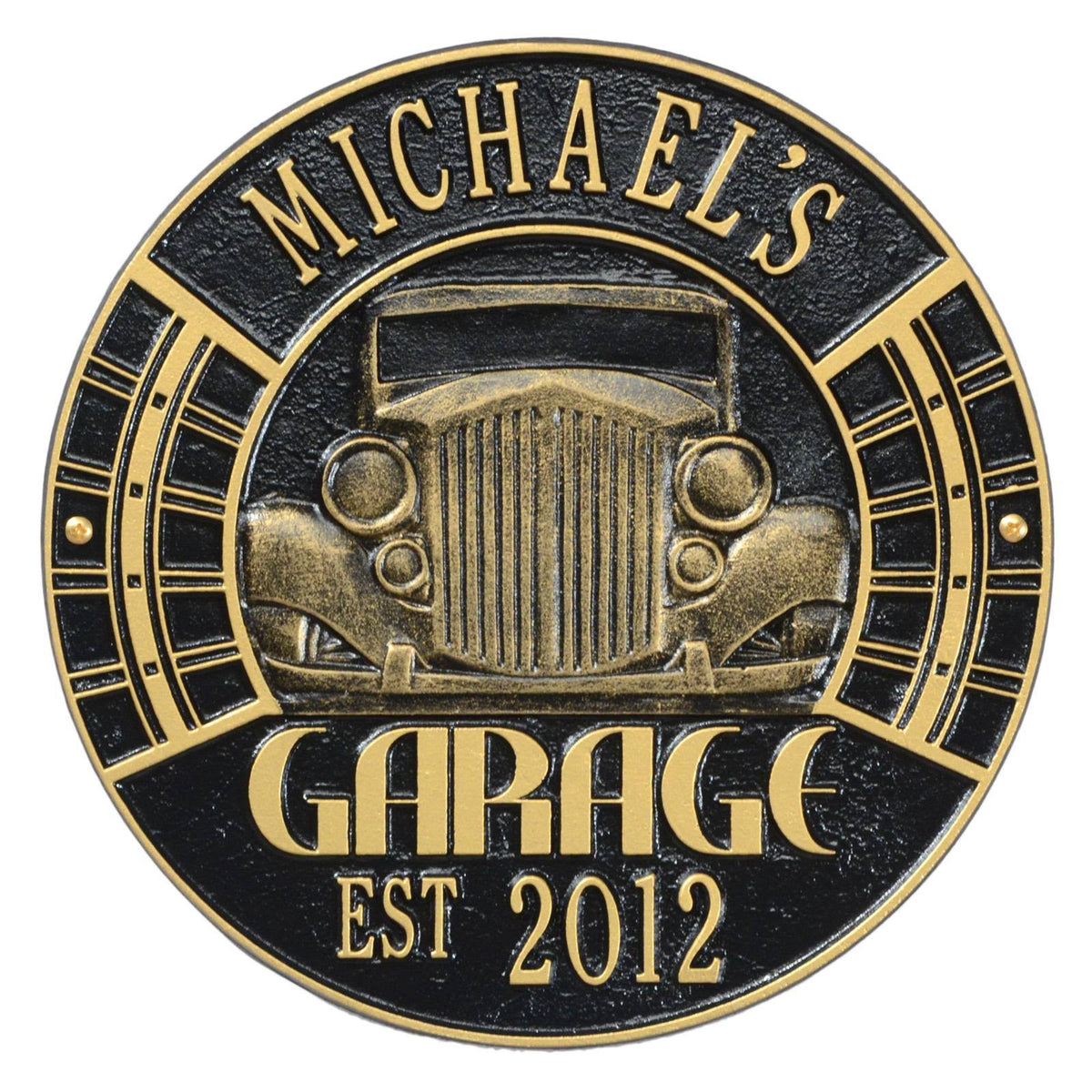 Vintage Car Garage Plaque Z8535