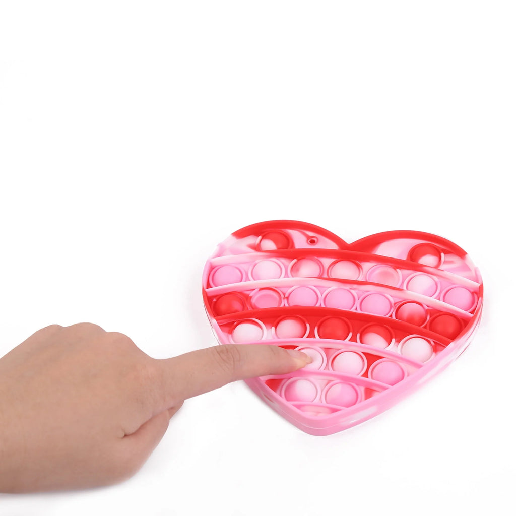 Heart Shaped Plastic Fidget Toy F408