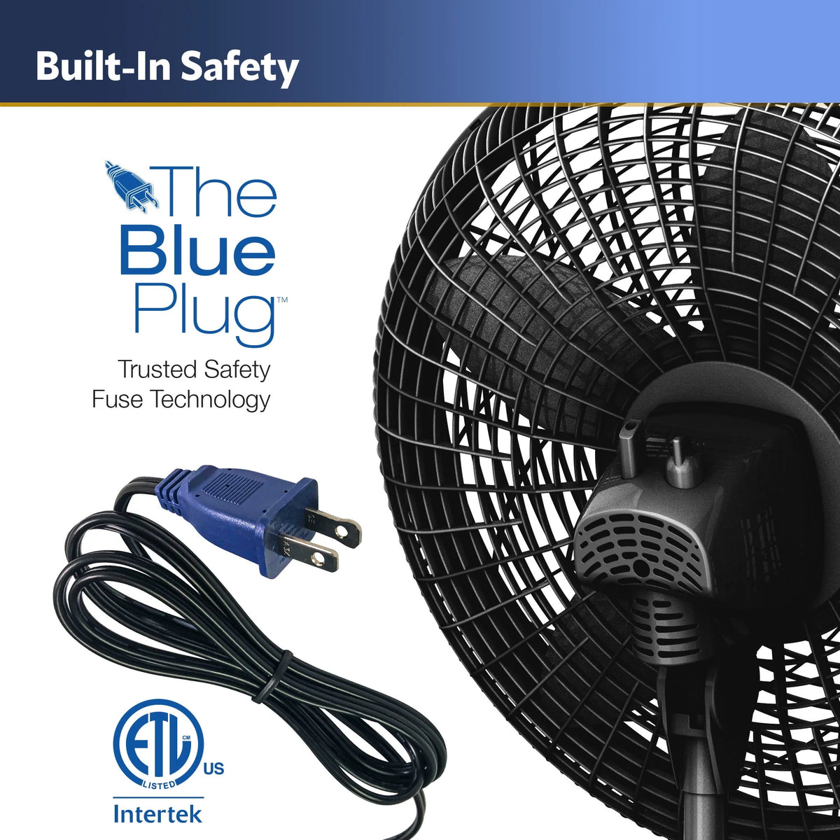 18 Oscillating Pedestal Fan with Remote, 3 Speeds, Black S564318