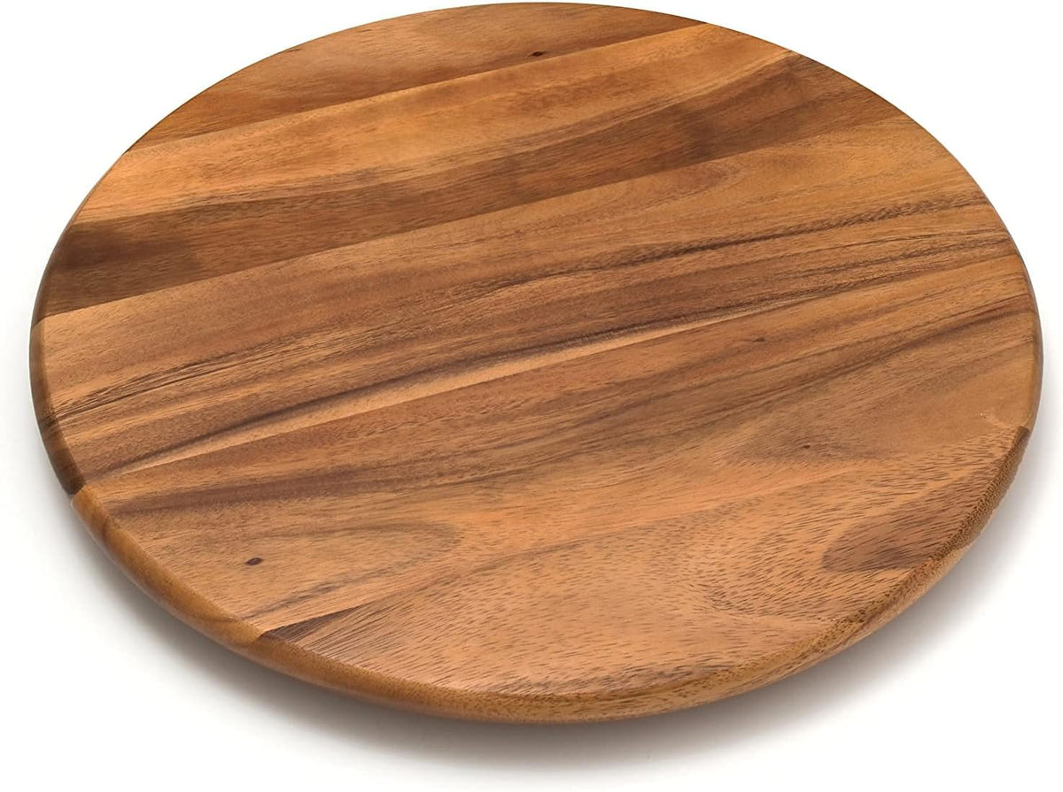 Acacia Wood Lazy Susan Turntable D8978