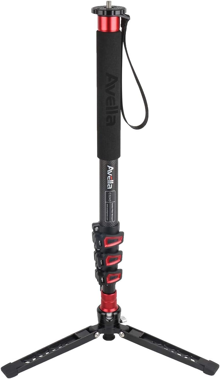 Carbon Fiber 67 Inch Camera Monopod F116926
