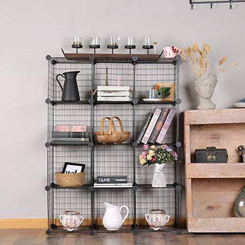 12 Cube Wire Storage Organizer A42239