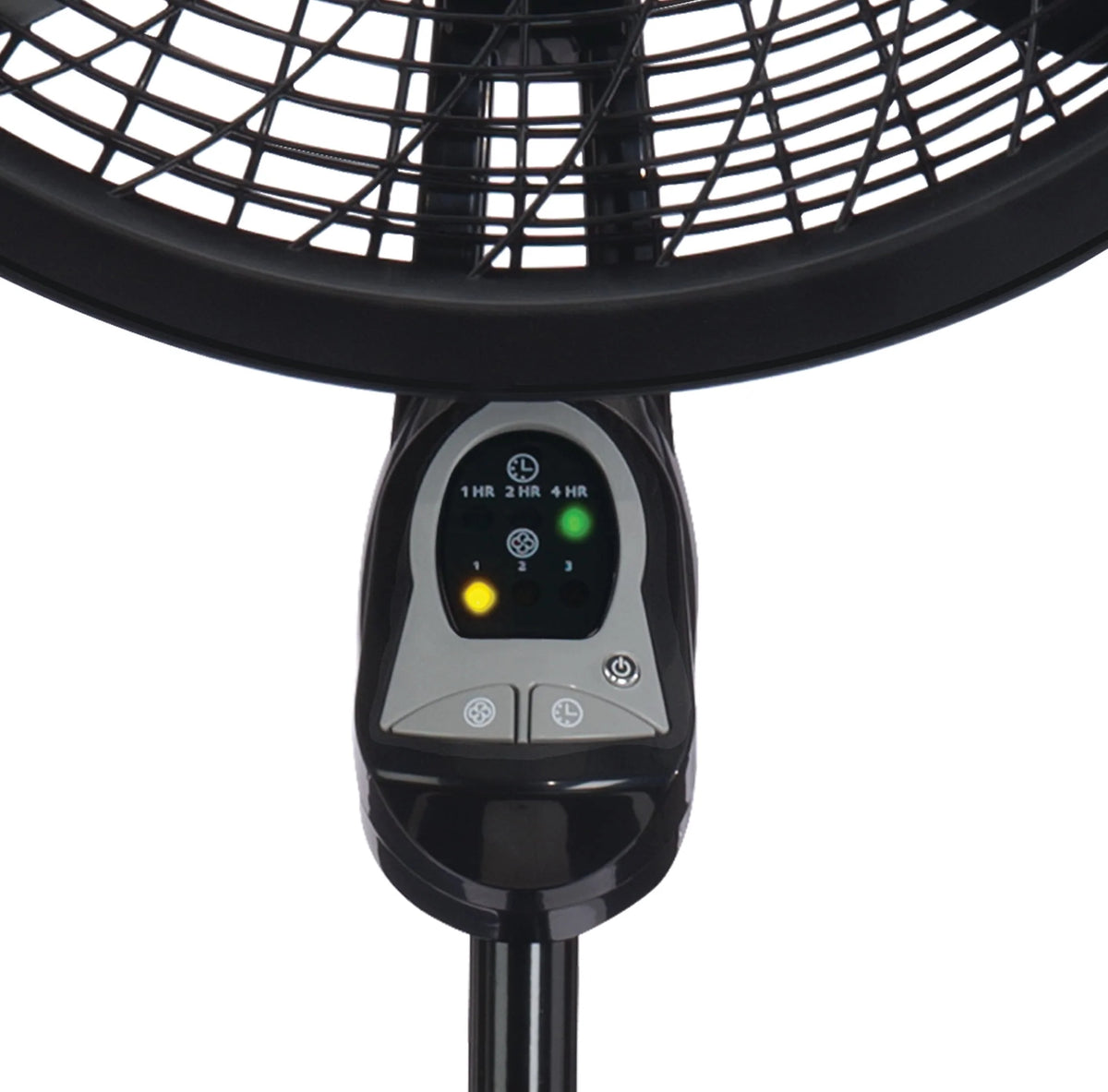 18 Oscillating Pedestal Fan with Remote, 3 Speeds, Black S564318