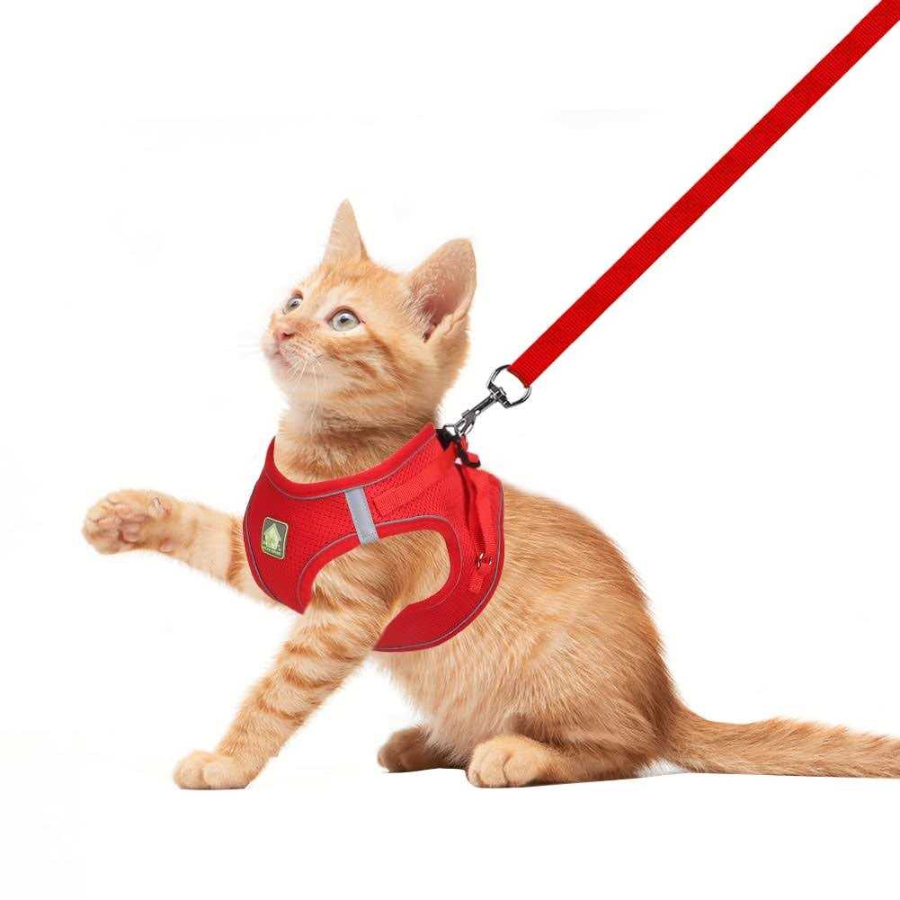 No-Pull Soft Mesh Reflective Adjustable Dog Harness and Leash Set M672345