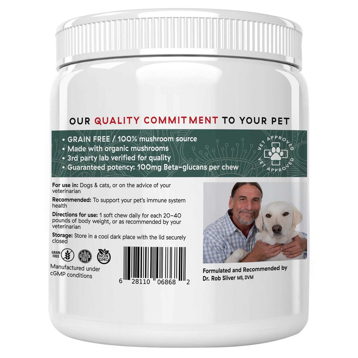 Mushroom Immune Pet Chews I72929