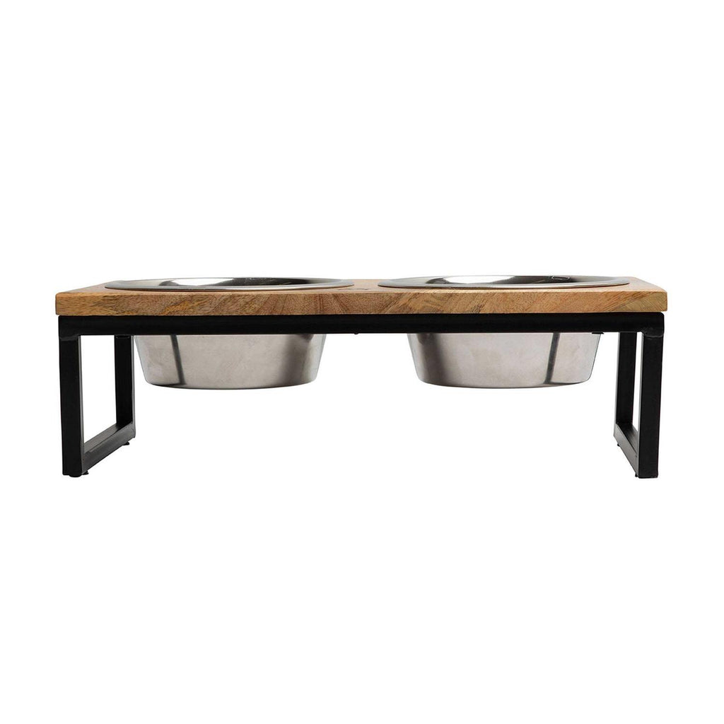 Elevated Wood & Metal Feeder R376894