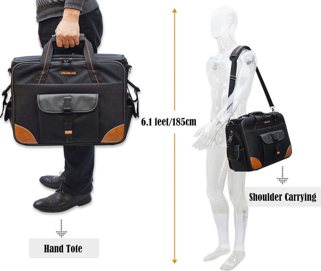 Electrician Tool Bag with 88 Pockets K84387