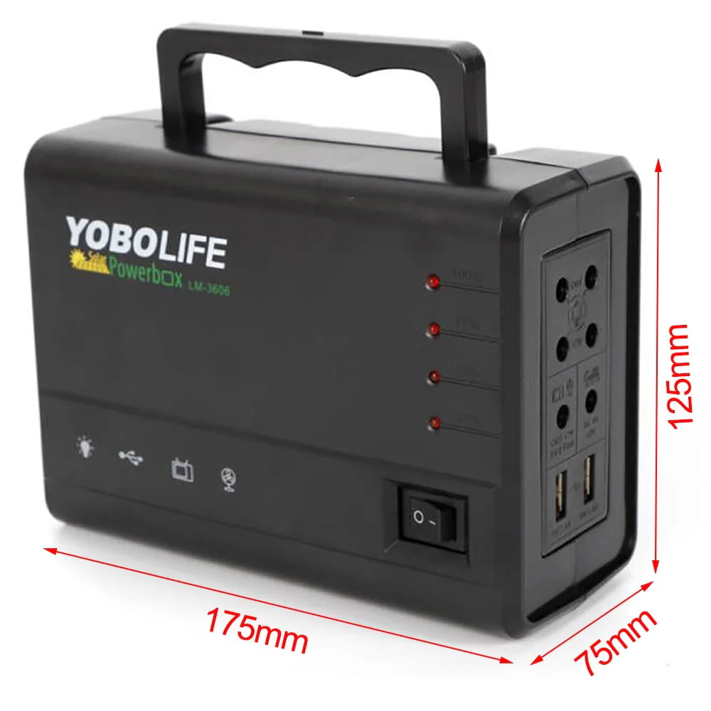 Portable Solar Generator with Solar Panel G47996