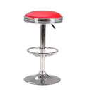 Red Swivel Bar Stool C2133