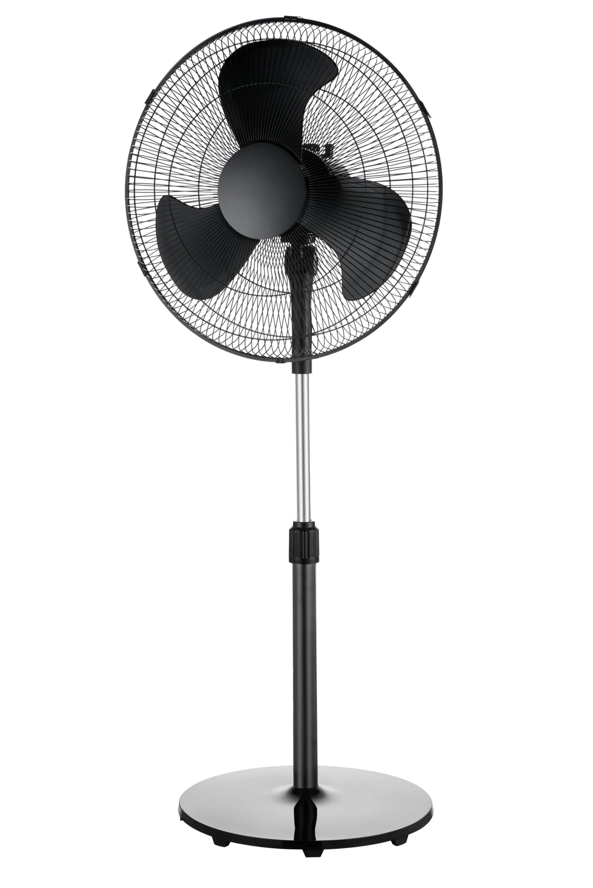 3-Speed Oscillating Pedestal Fan with Tilt Adjustable Head, Black K1765