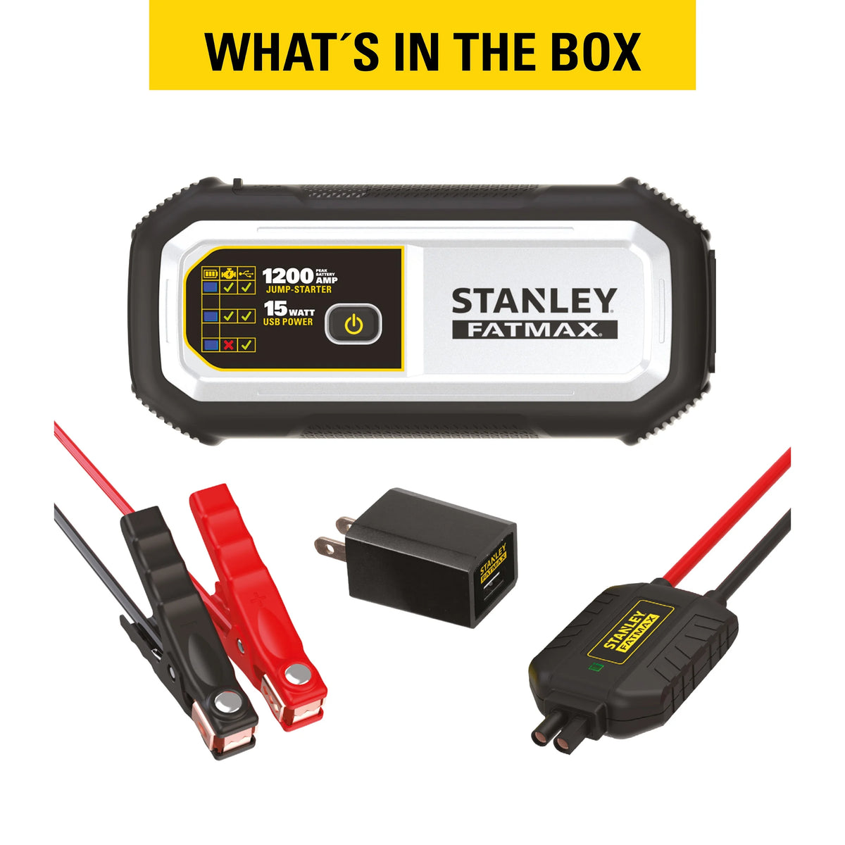 Lithium Jump Starter with USB Power Bank D4951