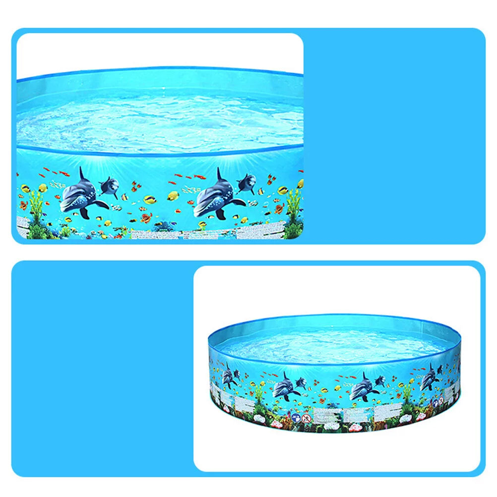 1PC Round Hard Plastic Swimming Pool Toy P38982