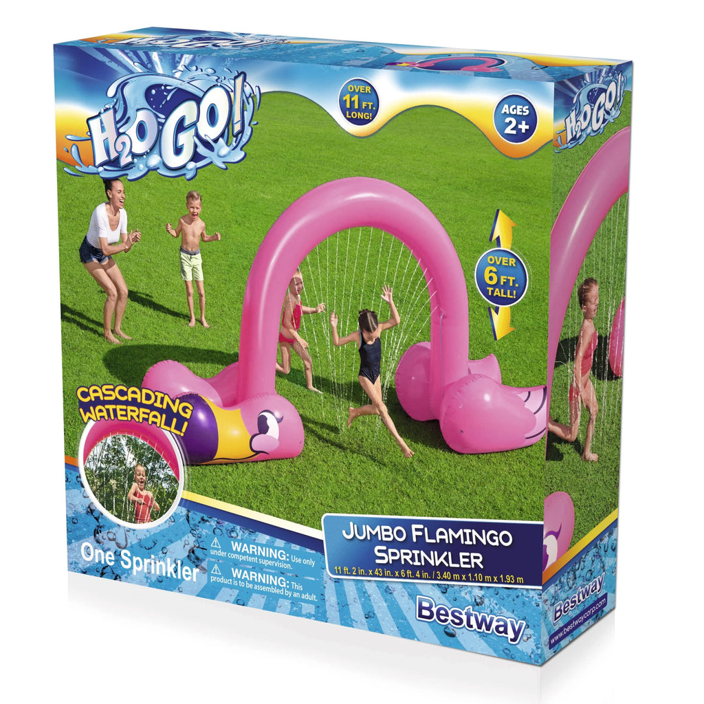 Pink Flamingo Inflatable Sprinkler Arch O1632