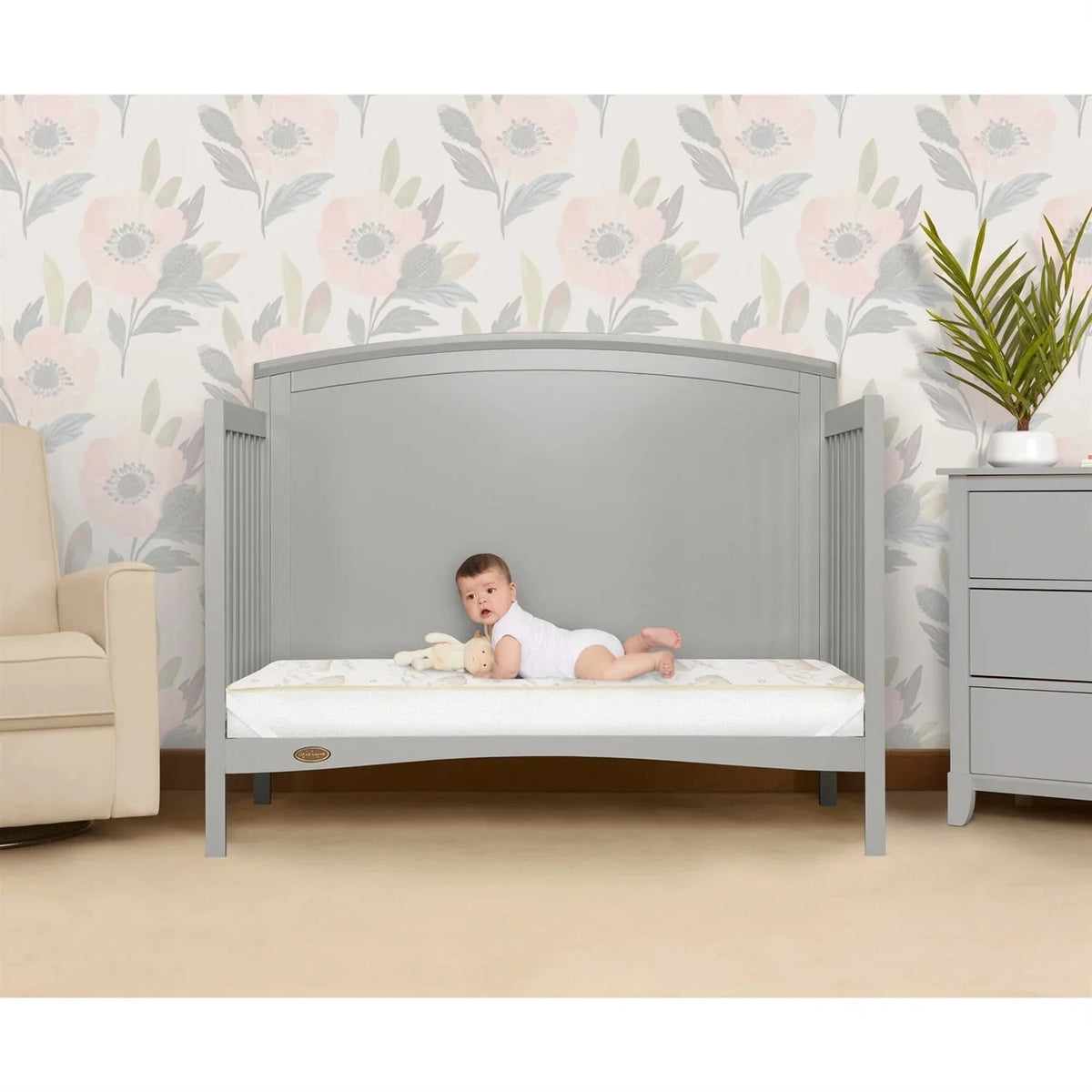 5 Inch Innerspring Waterproof Crib Mattress O3888