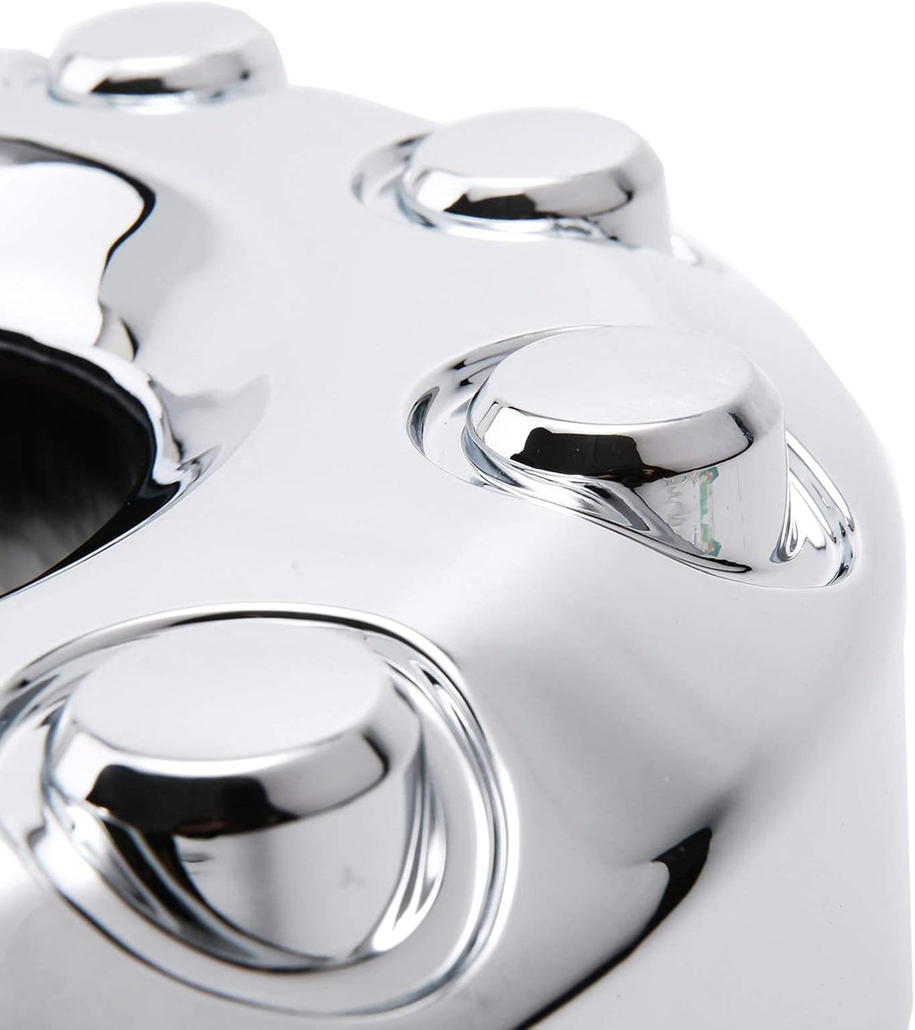 19.5 Inch 10-Lug Front Wheel Hub Center Caps D6581