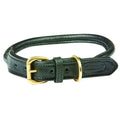 Rolled Leather Dog Collar R184