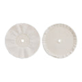 8 in. Cotton Buffing Wheels, 2-Piece V91181