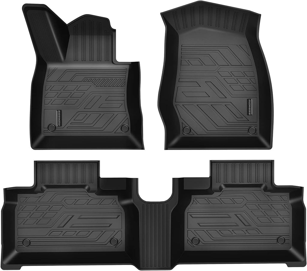 All-Weather Car Floor Mats Front and 2nd Row O551