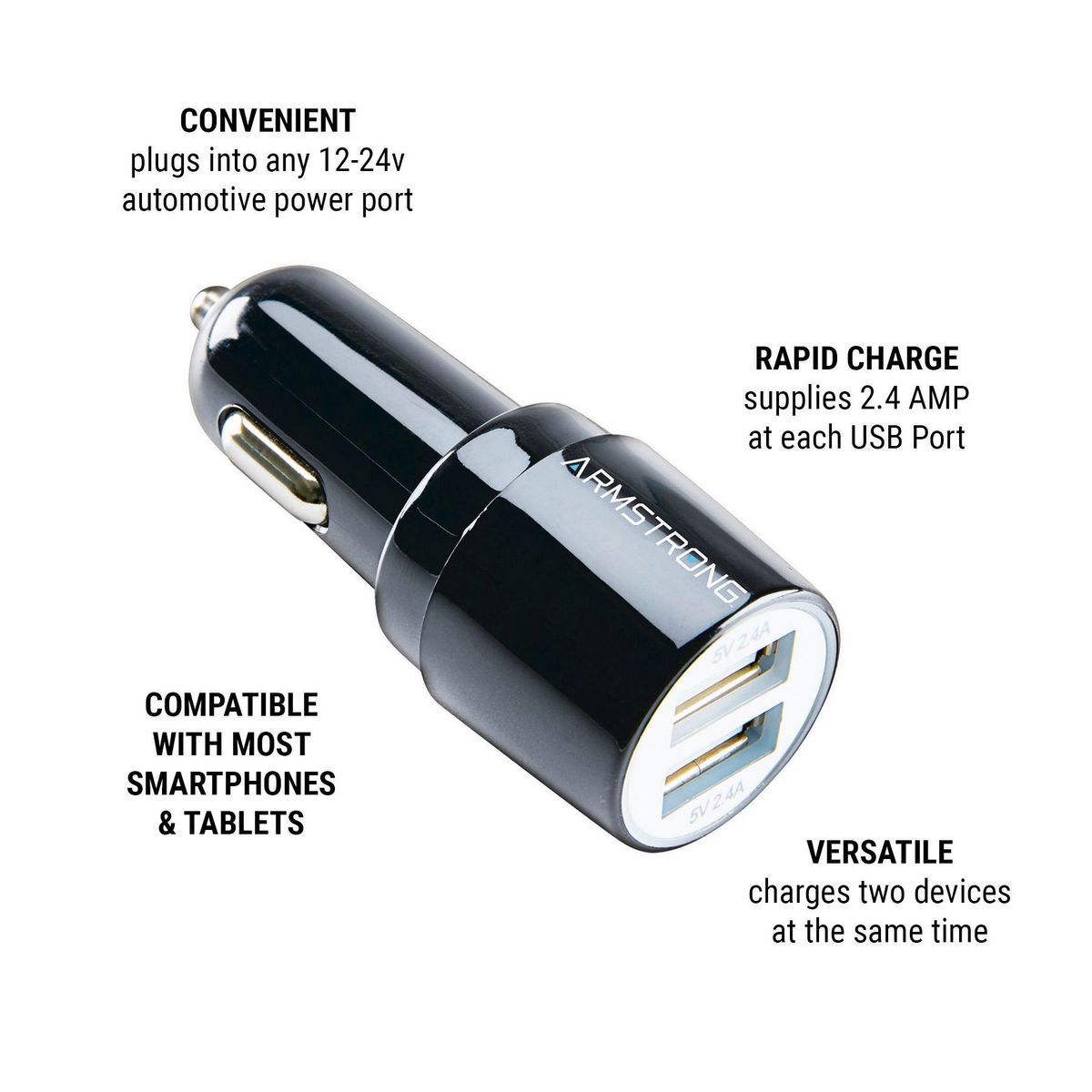USB Car Charger T852
