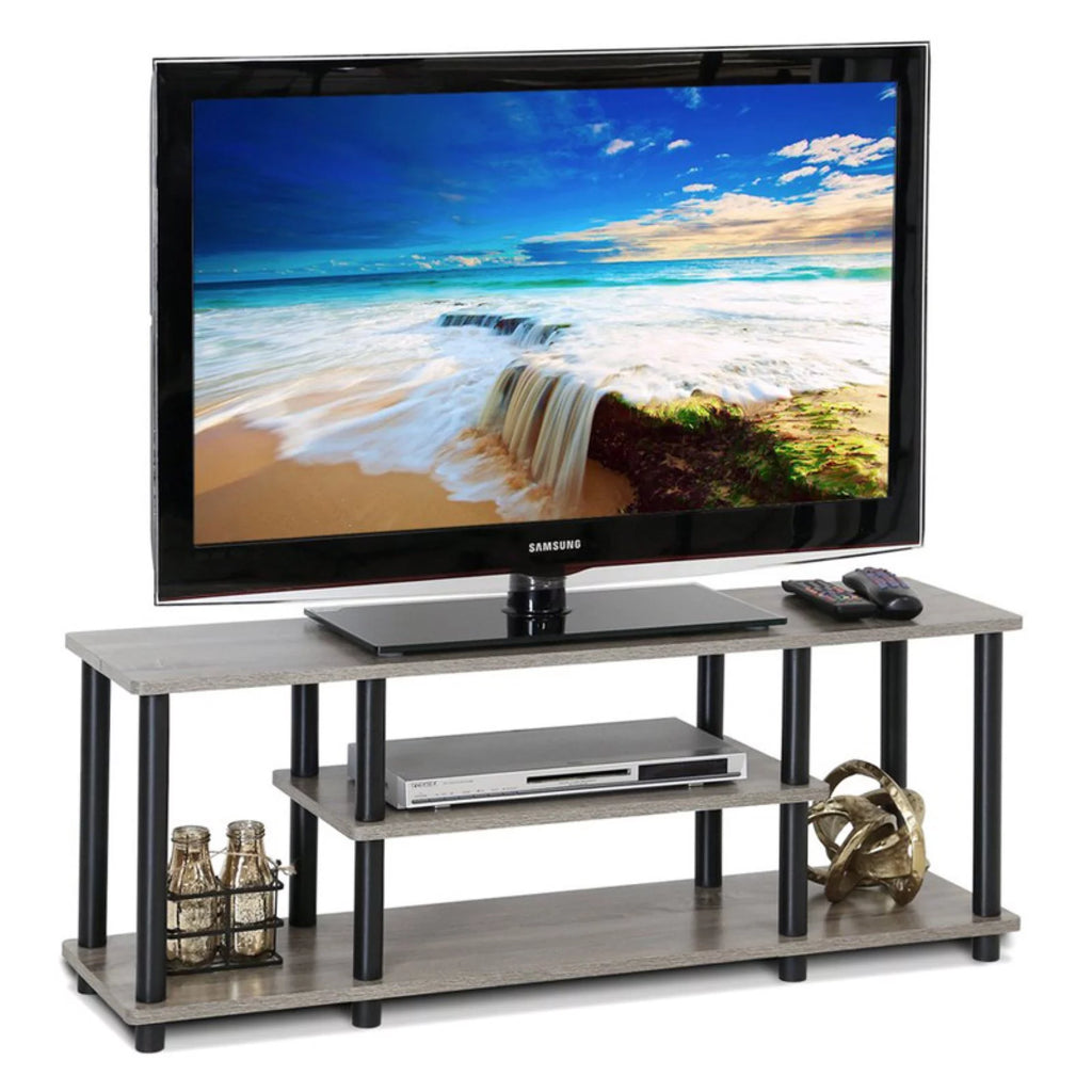 3-Tier Oak White TV Stands O652