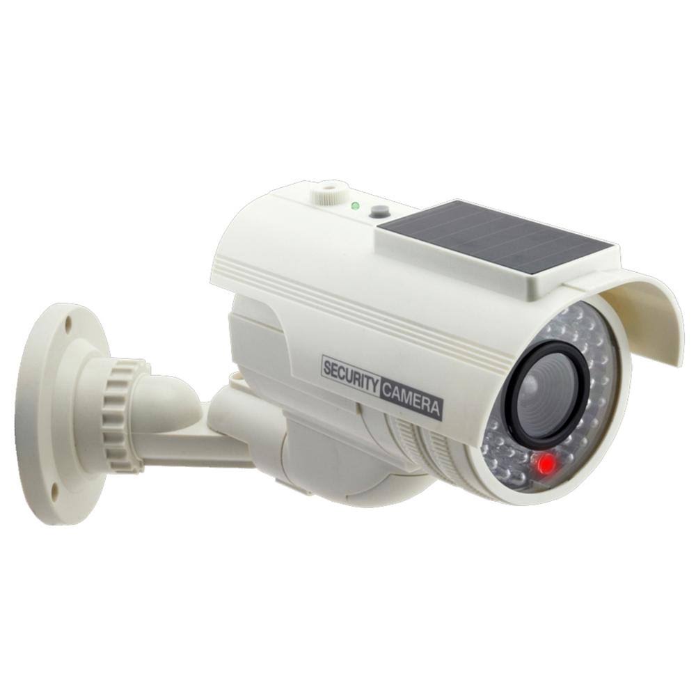 Indoor/Outdoor Dummy Security Camera with LED 4-Pack T64994