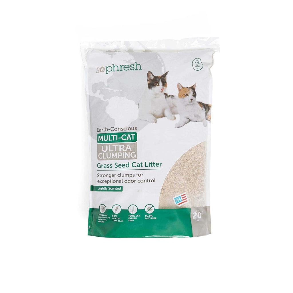 Scented Clumping Grass Seed Cat Litter A9072