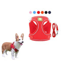 No-Pull Soft Mesh Reflective Adjustable Dog Harness and Leash Set M672345