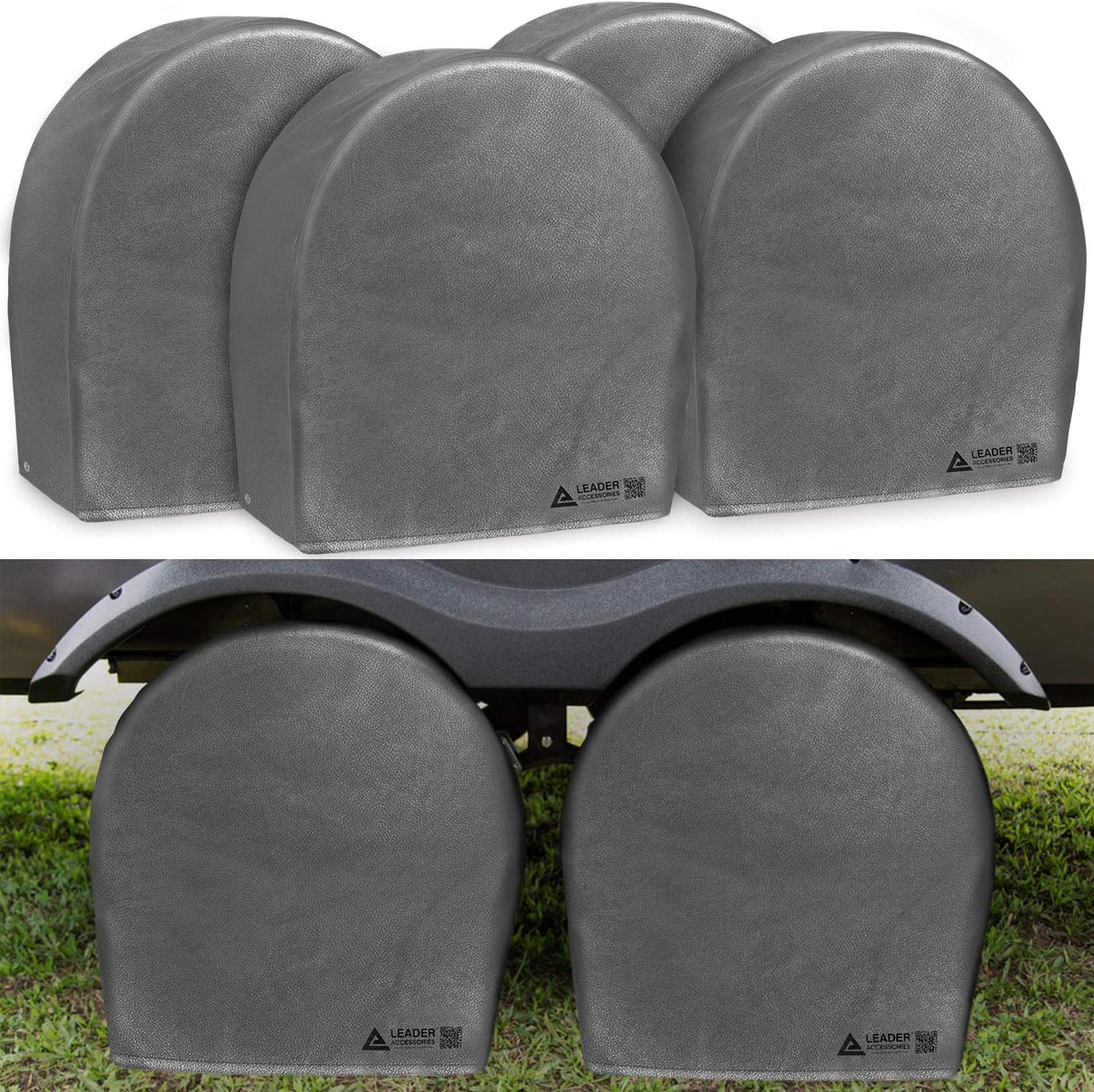 4 Pack Waterproof Tire Covers H9070