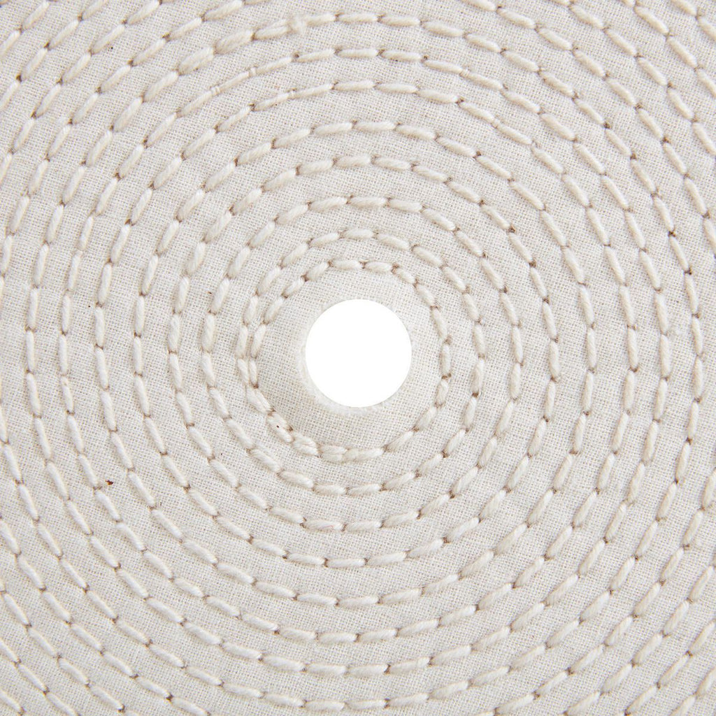 8 in. Cotton Buffing Wheels, 2-Piece V91181