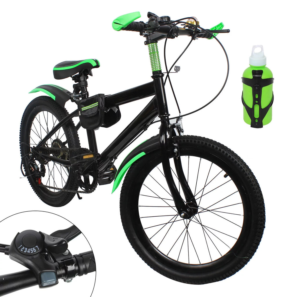 20 Kids Bike 7 Speed High Carbon Steel Mountain Bike H9570