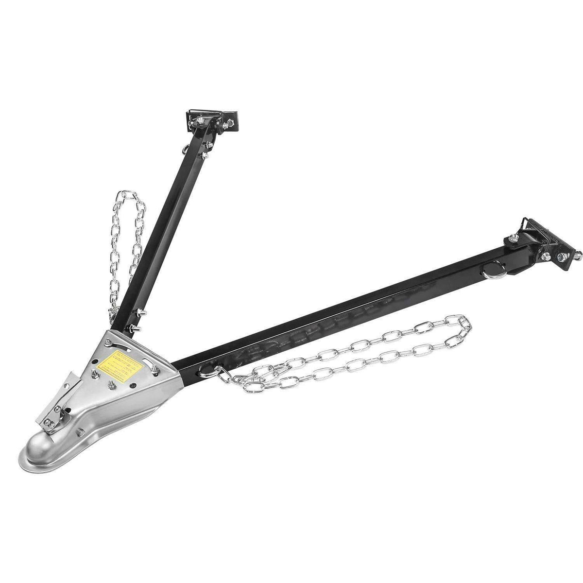 Adjustable Universal Tow Bar 5000 lb Capacity with Safety Chains F9898