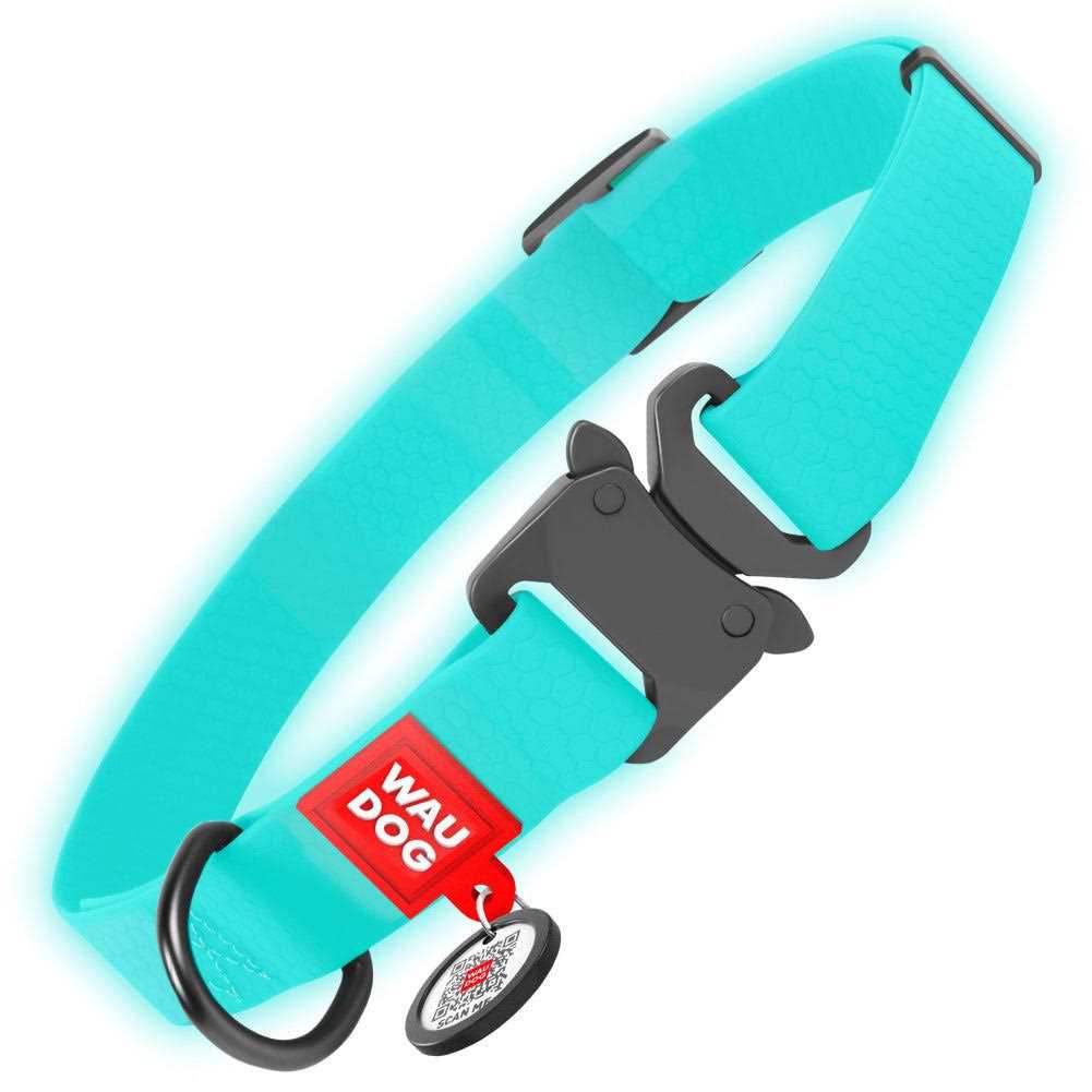 Waterproof Dog Collar with QR passport W145751