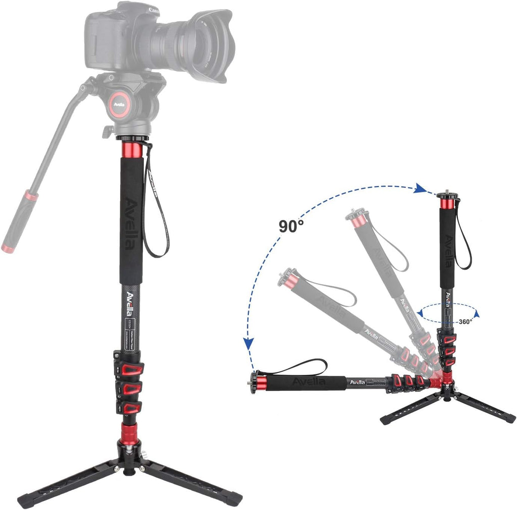 Carbon Fiber 67 Inch Camera Monopod F116926