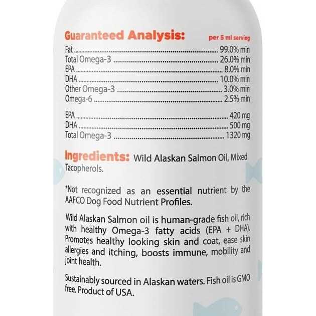 Omega 3 Alaskan Salmon Oil for Dogs V3677