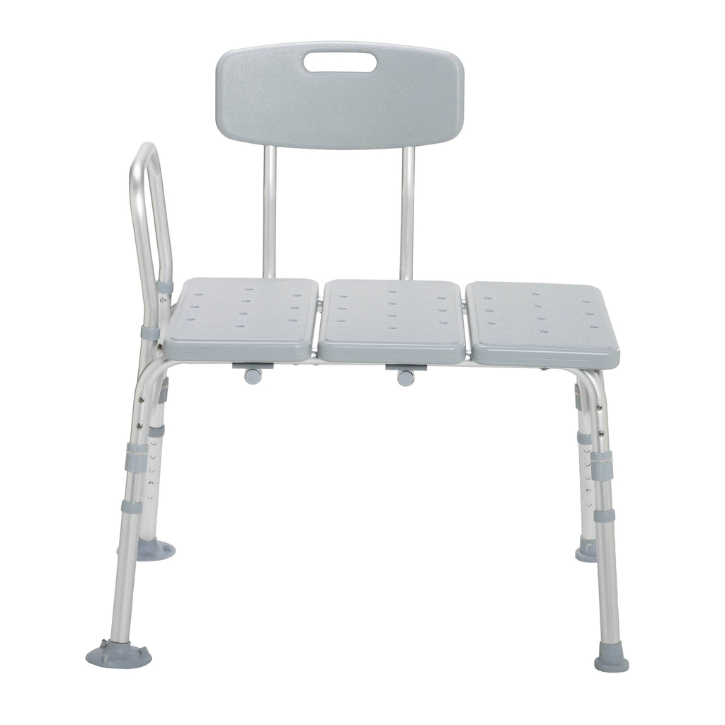 Plastic Transfer Bench with Adjustable Backrest C28735