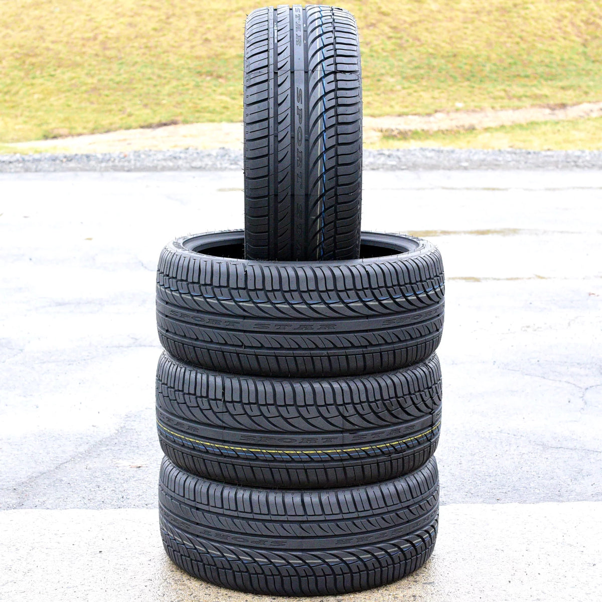 Set of 4 225/45R18 High Performance Tires F65752