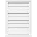 22x22W x 18x22H PVC Gable Vent O54719